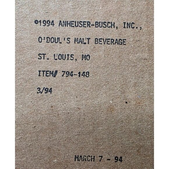 ODouls Premium Non-Alcoholic Brew Bar Mirror Sign With Gold Frame - Picture 11 of 14